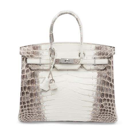 hermès hermes birkin 35 himalaya blanc crocodile palladium hardware|most expensive hermes birkin handbag.